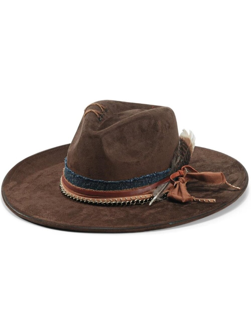 Stylish Wide Brim Fedora Hat for Men & Women | Felt Panama Dress Hat